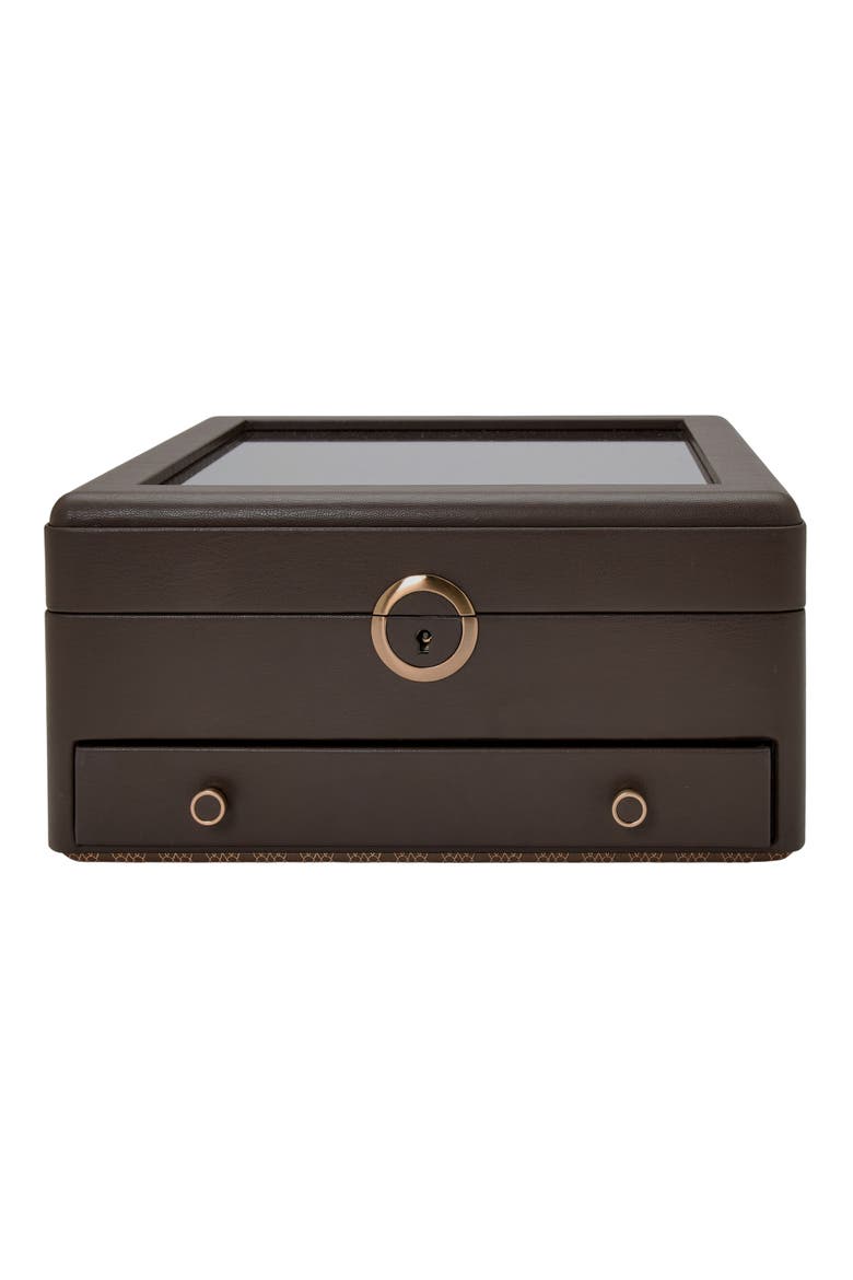 Earth Watch Stand Box, Main, color, Coffee