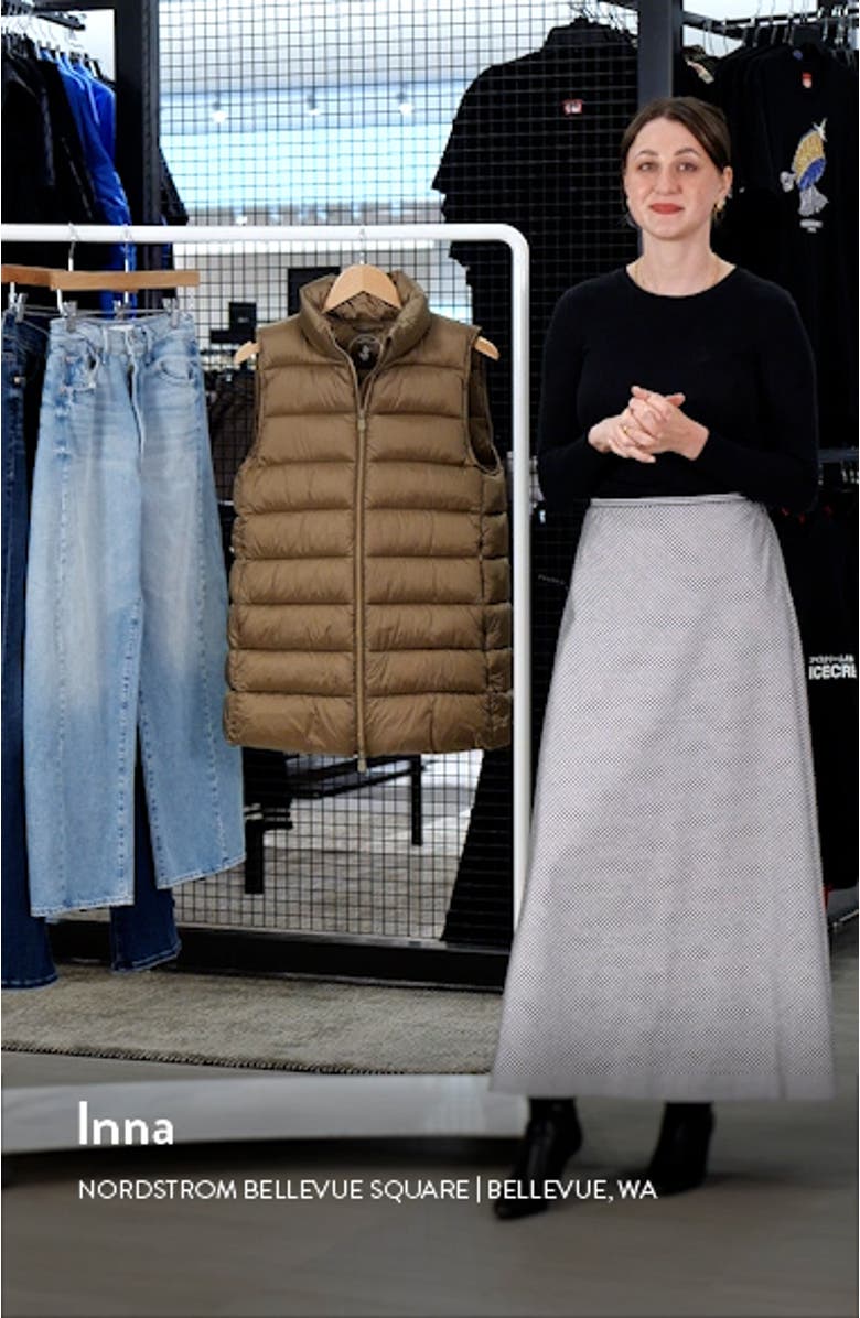 Coral Insulated Water Repellent Quilted Vest, sales video thumbnail