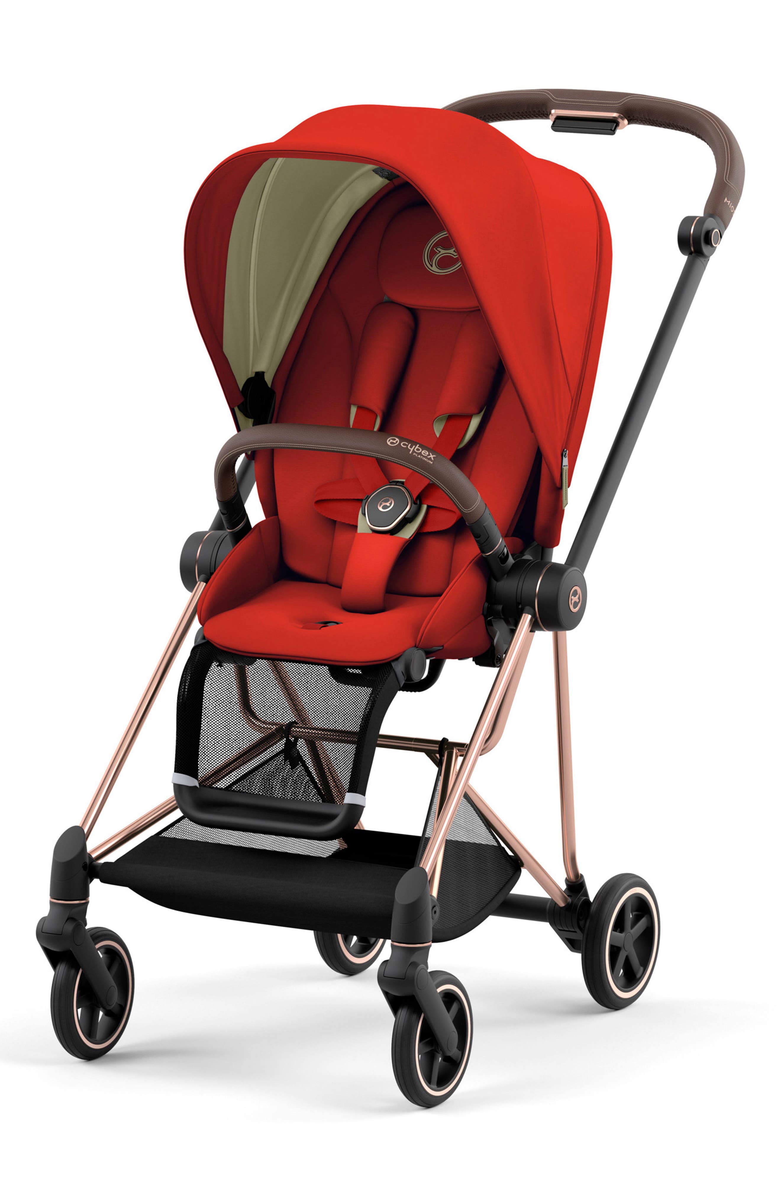 CYBEX MIOS 3 Compact Lightweight Stroller in Autumn Gold 