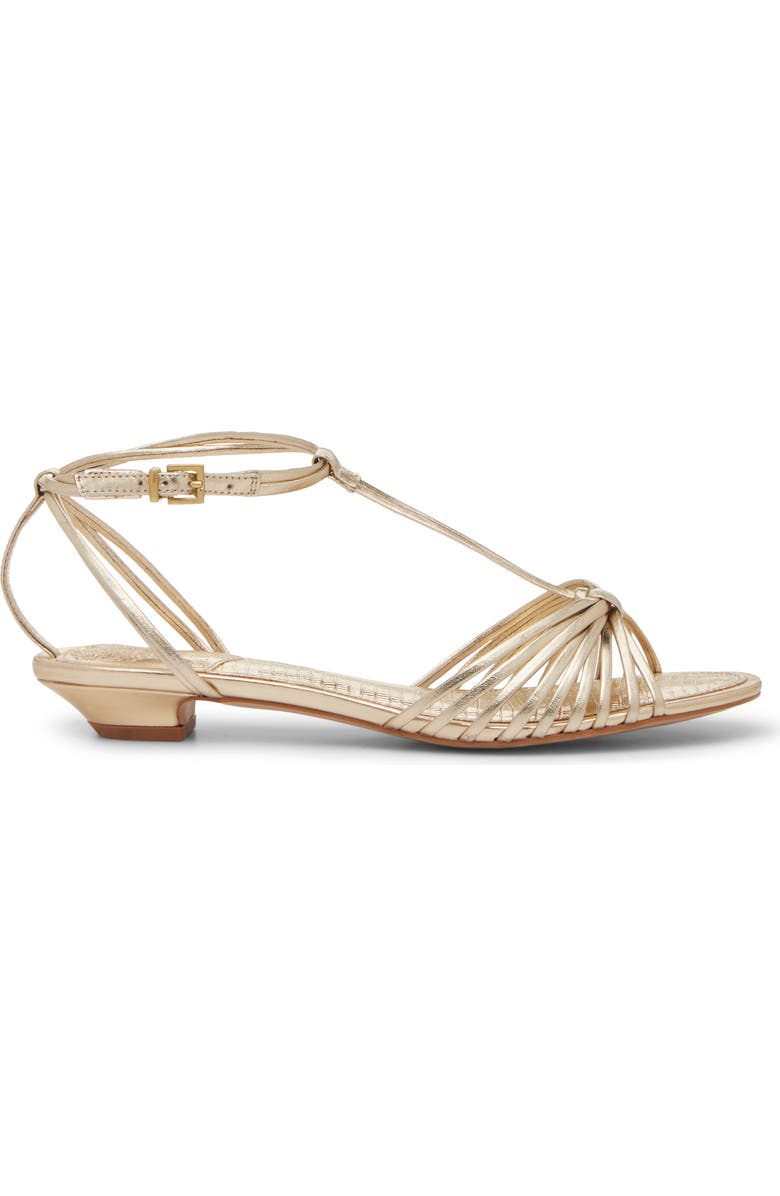Vince Camuto Maura Ankle Strap Sandal, Alternate, color, Egyptian Gold