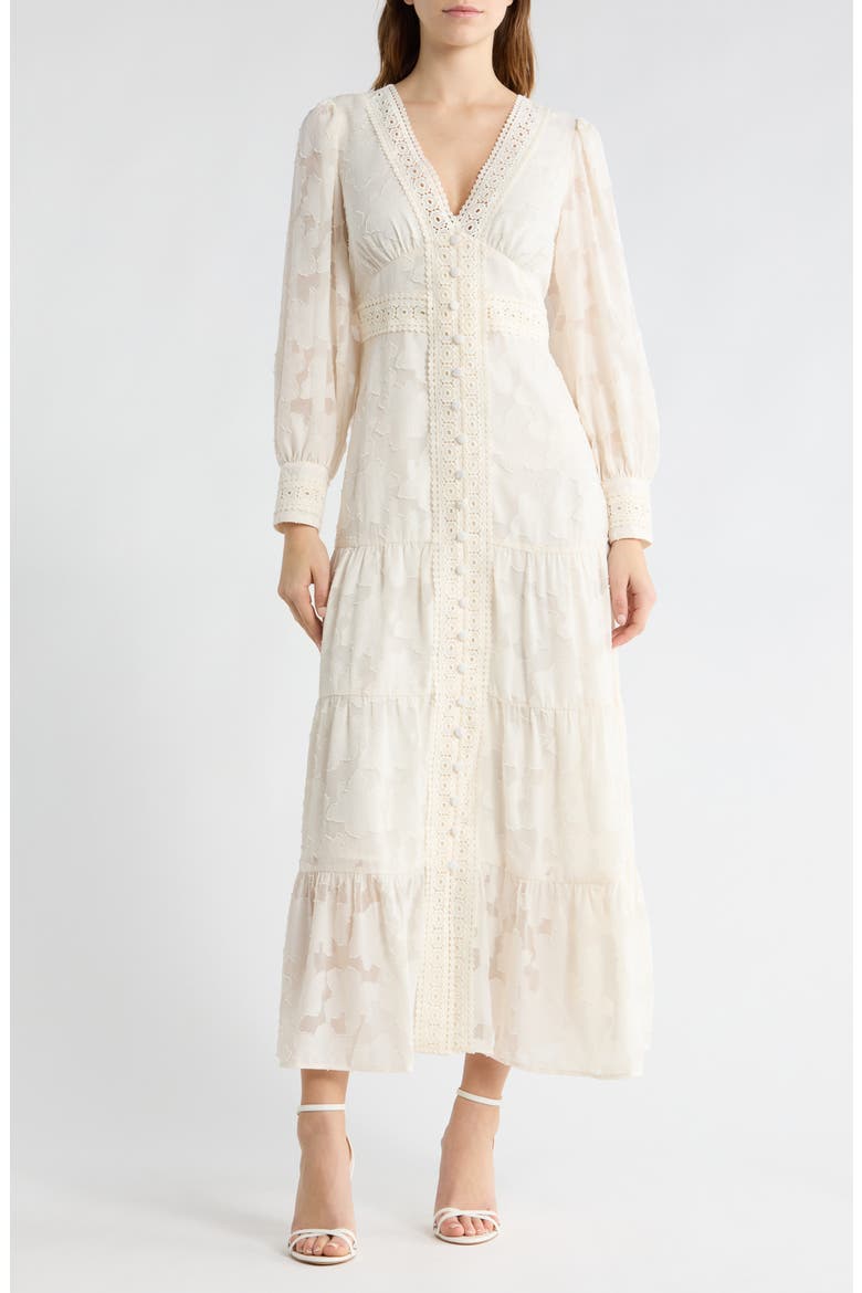 love by design lace long sleeve midi dress Love By Design Lace Long Sleeve Midi Dress In Jet Black At Nordstrom Rack, Size Small