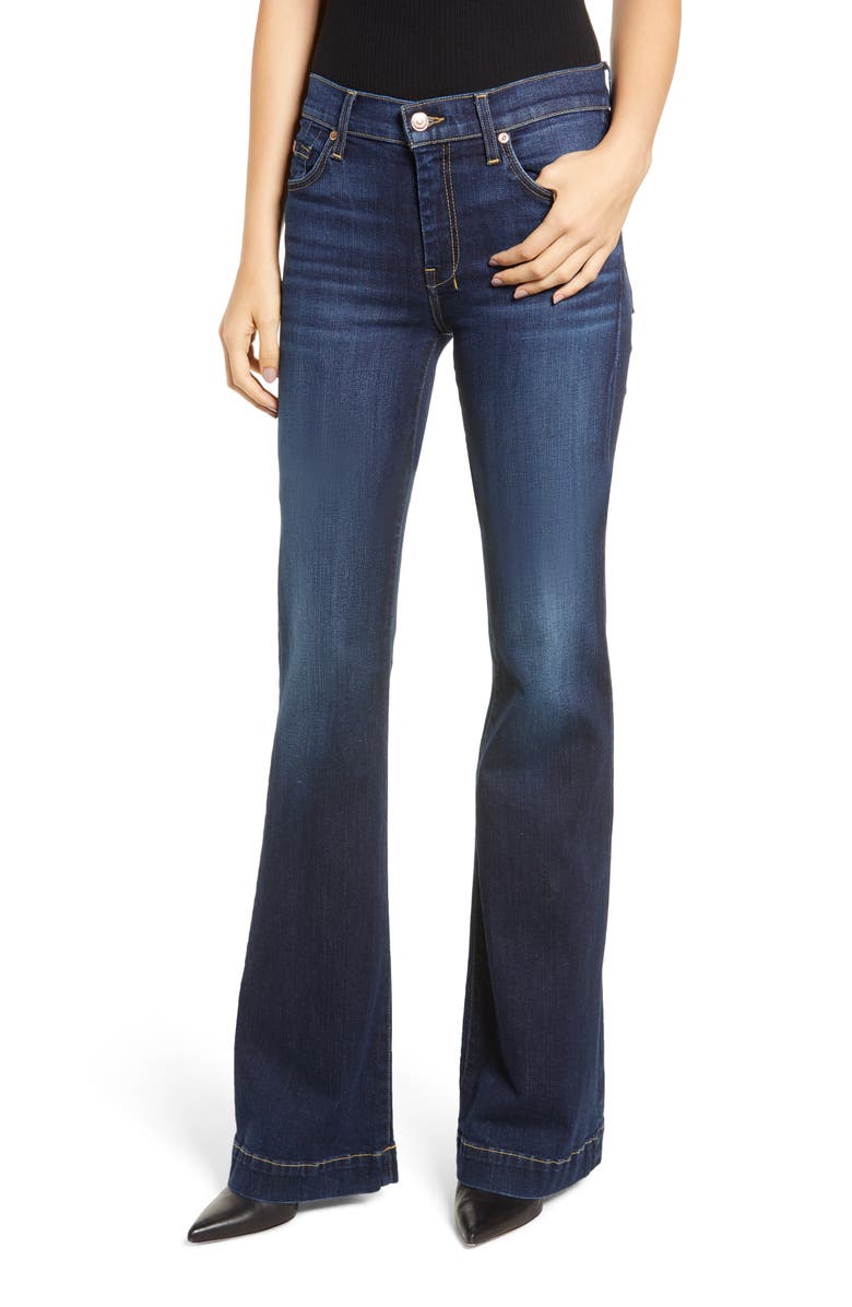 7 For All Mankind <sup>®</sup> Dojo Wide Leg Jeans, Main, color,