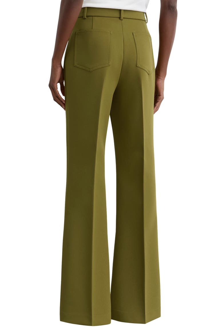 Priya Patch Pocket Wide Leg Pants, Alternate, color, CHARTREUSE GREEN