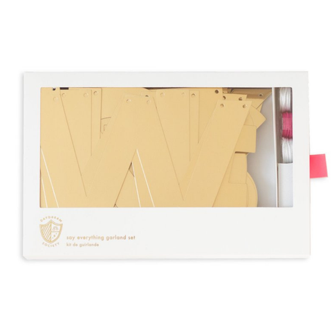 Say Everything Alphabet and Numbers Garland Set