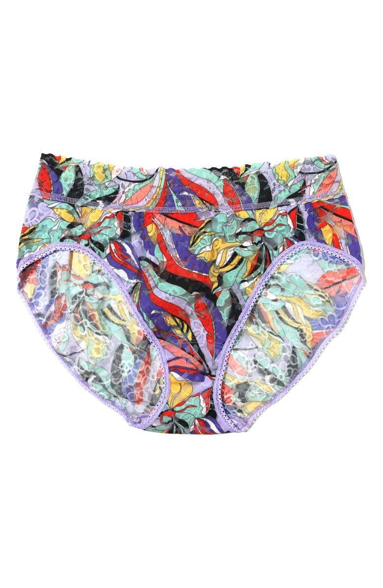 Hanky Panky Daily Lace<sup>™</sup> Print French Briefs, Main, color, 