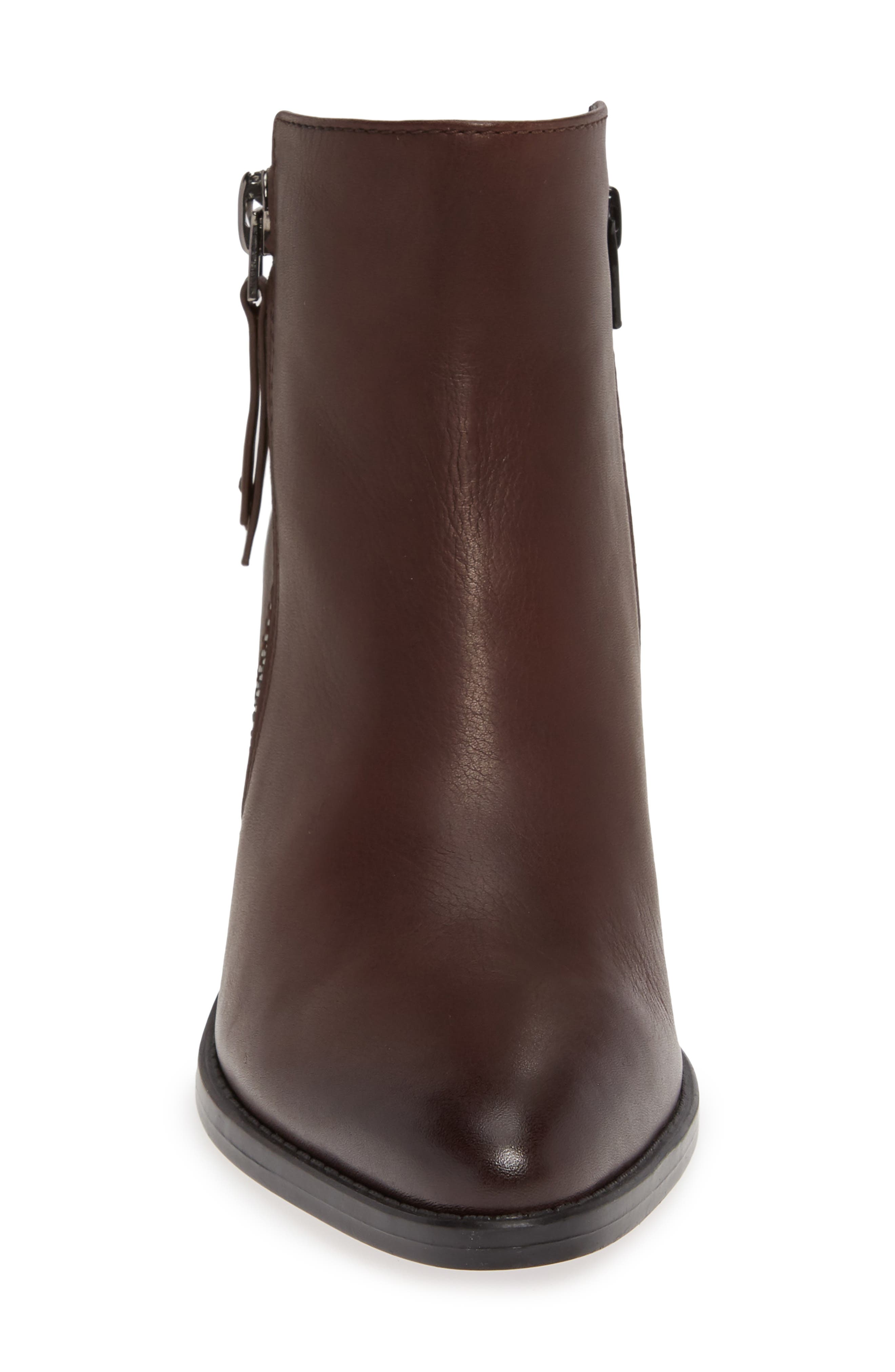 Freya Bootie, Alternate, color, CHOCOLATE LEATHER