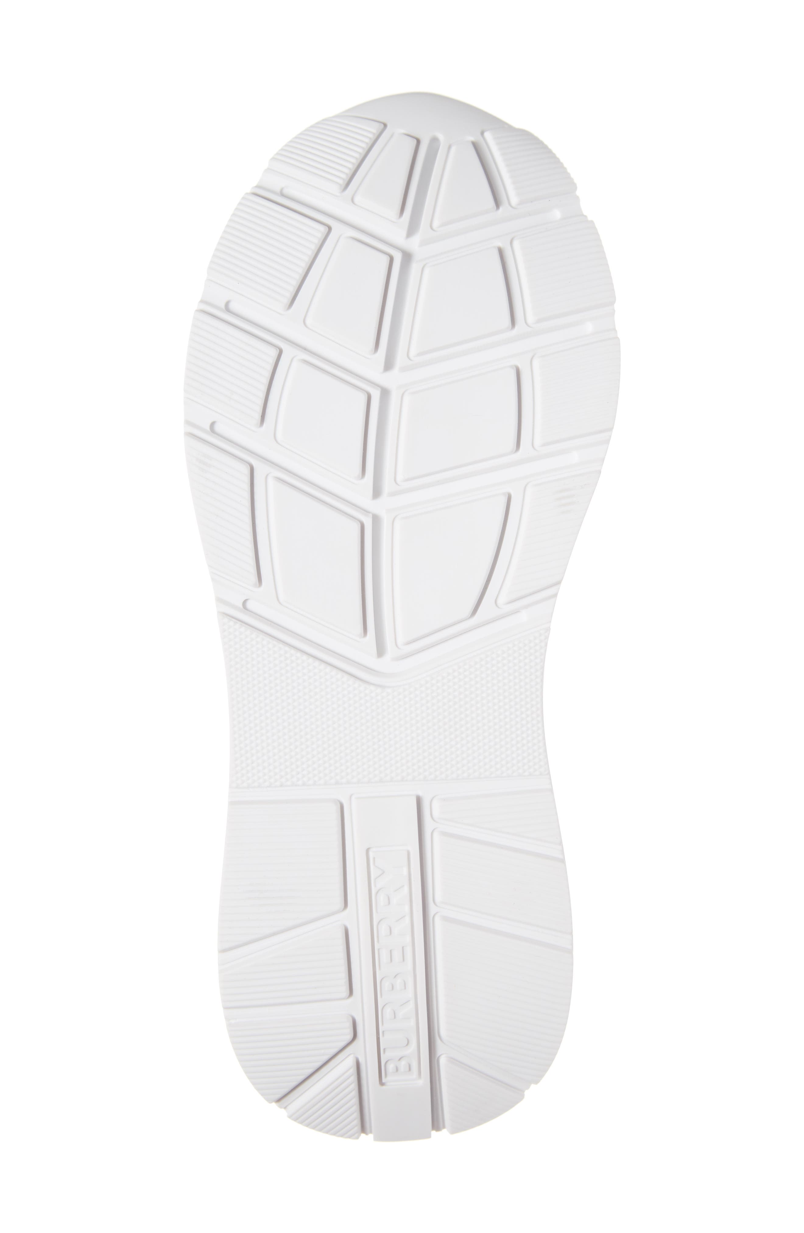 Burberry Regis Check Lace-Up Sneaker, Alternate, color, 