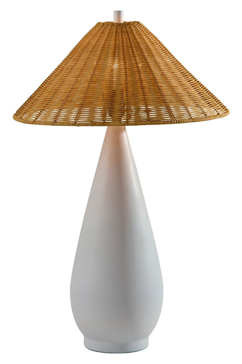 Lorelei Table Lamp, Main, color, WHITE