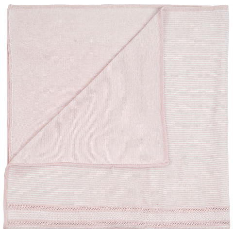 Striped Pointelle Knit Blanket (Baby)