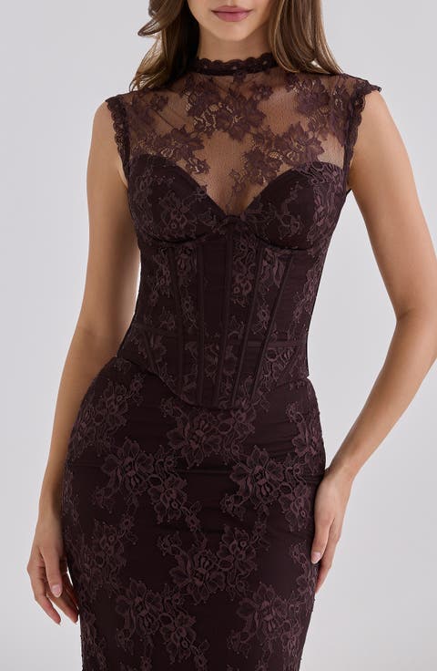 Serida Lace Corset Top