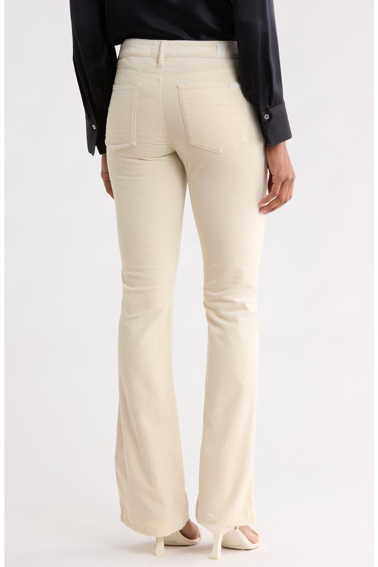 The Leggy Bootcut Velvet Jeans, Alternate, color, VELVET NATURAL