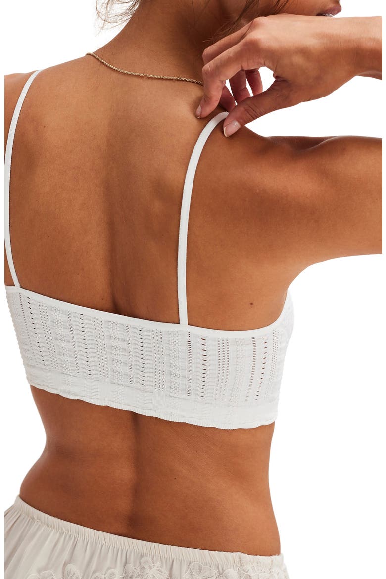 Heirloom Seamless Bralette, Alternate, color, IVORY