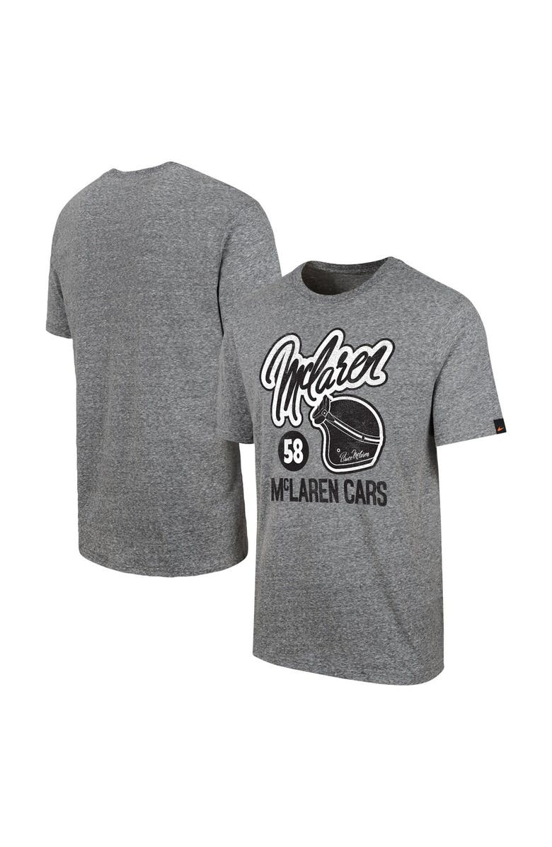 Outerstuff Men's Gray McLaren F1 Team McLaren Cars T-Shirt, Alternate, color,