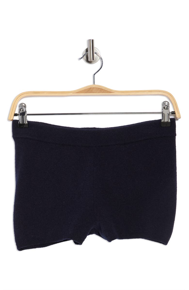 FRAME The Rugby Wool & Cashmere Blend Shorts, Alternate, color, Navy Multi