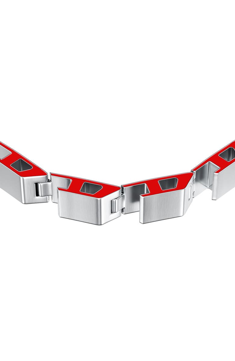 DIESEL<sup>®</sup> Logo Link Bracelet, Alternate, color, 