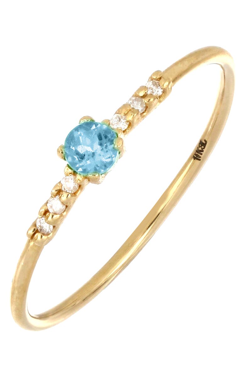 Bony Levy Iris Aquamarine & Diamond Ring, Main, color, 