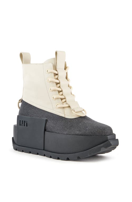 United Nude Women's White / Black Roko Patrol Boot - Mono