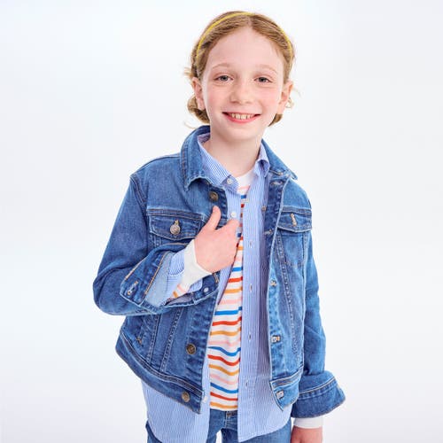 Primary Kids Denim Jacket In Multi