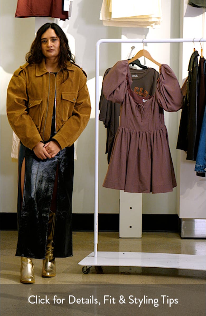 Florence Plaid Minidress, sales video thumbnail