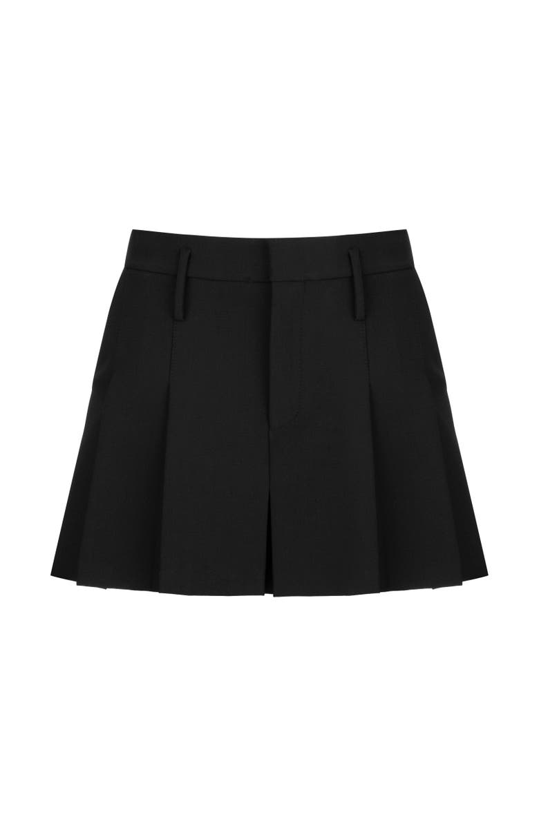 Nocturne Pleated Mini Skirt, Alternate, color, 