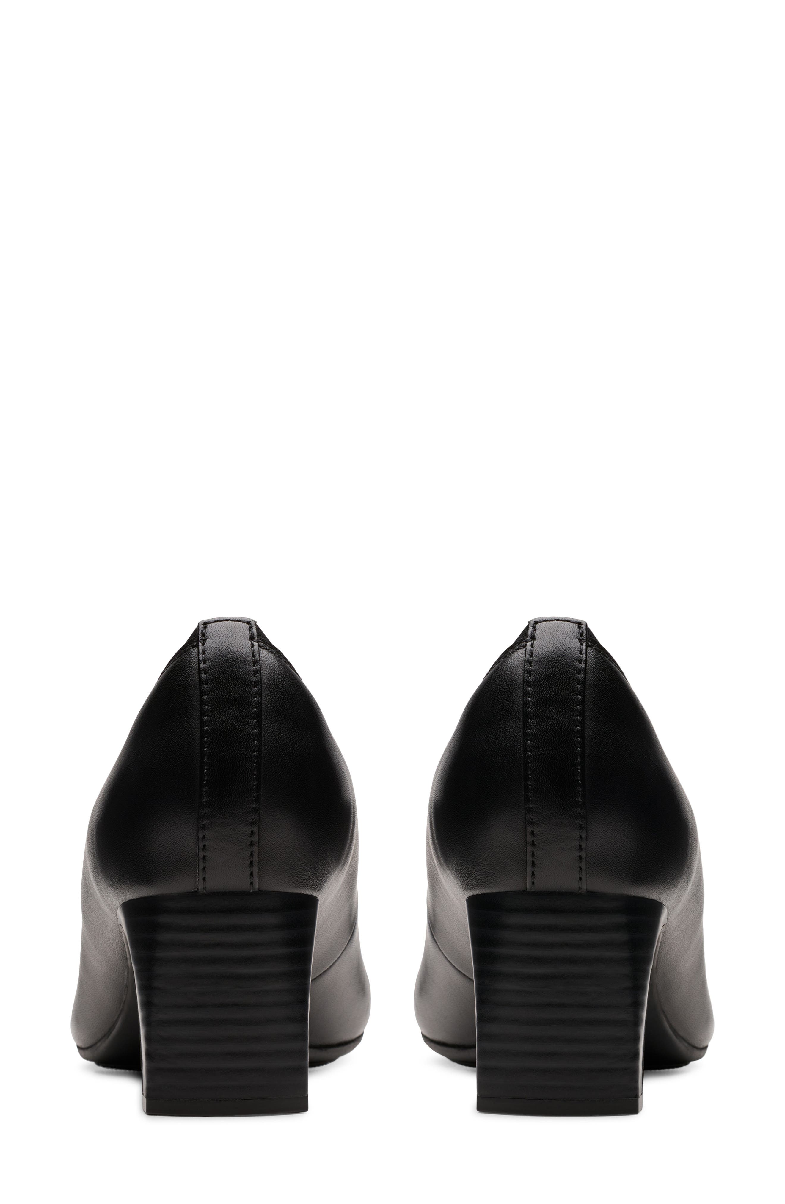 Clarks<sup>®</sup> Anelise Nora Pump, Alternate, color, Black Leather