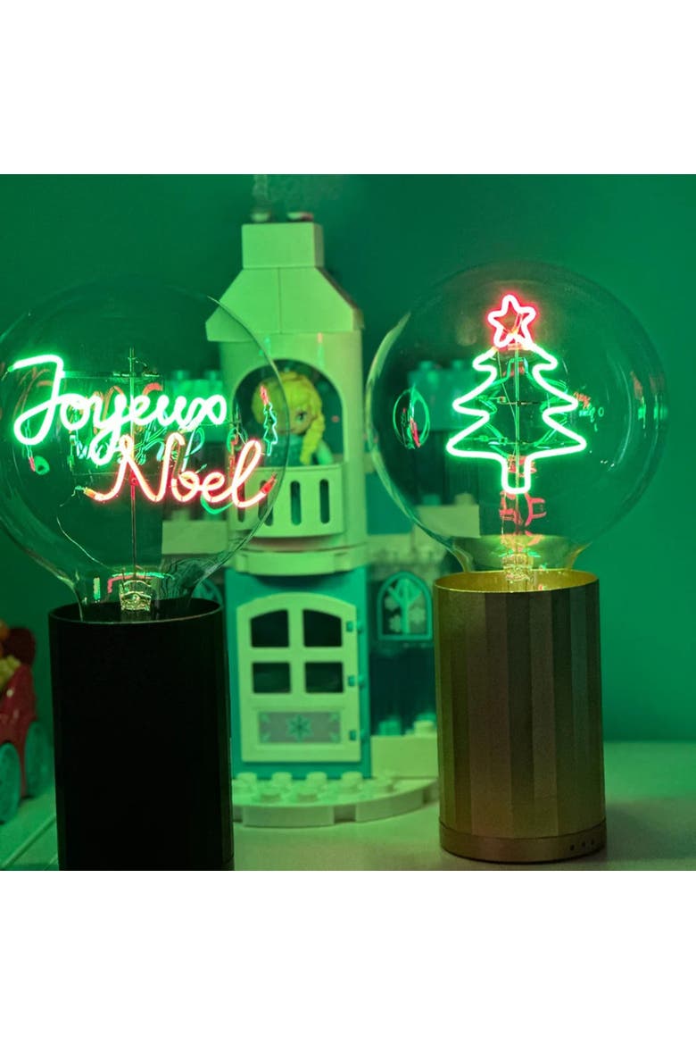 Xmas Tree Portable Table Lamp, Alternate, color, Emerald