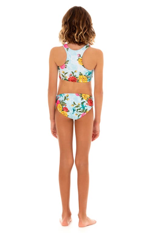 AGUA BENDITA AGUA BENDITA KIDS' MIRAGE GIANNA REVERSIBLE TWO-PIECE SWIMSUIT