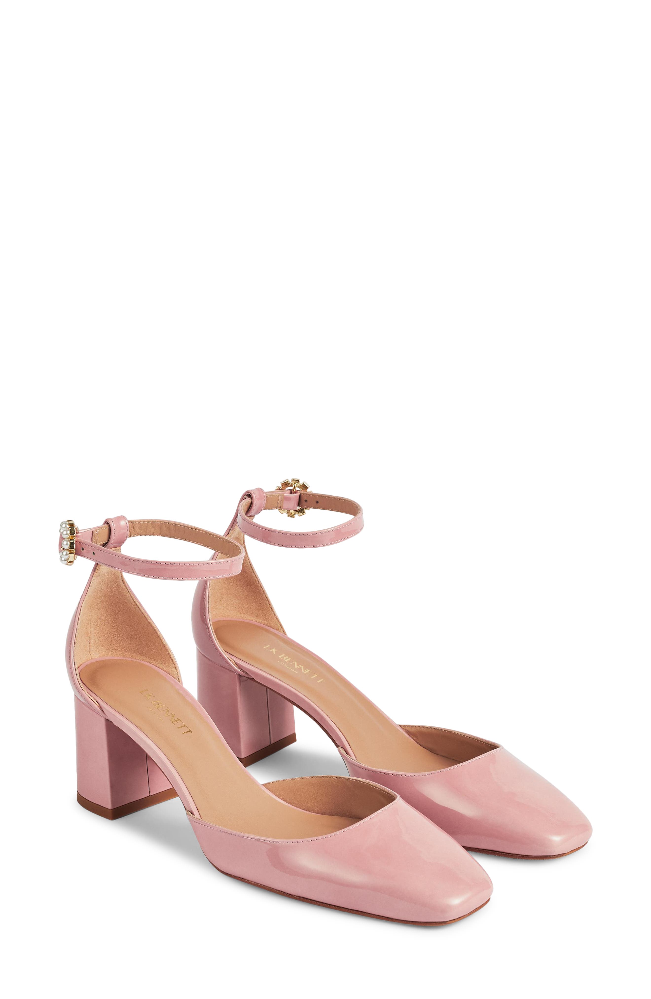 LK Bennett Darling Ankle Strap Pump, Main, color, 