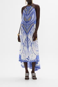 Camilla GATHER NECK HARDWARE MAXI DRESS DANCING WITH DAYLIGHT