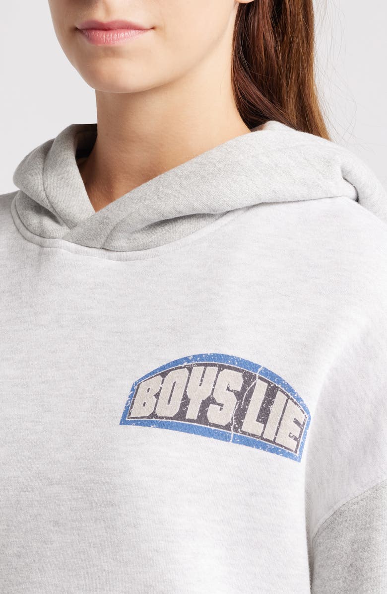 BOYS LIE Let Love Guide My Way Terry Hoodie, Alternate, color, 