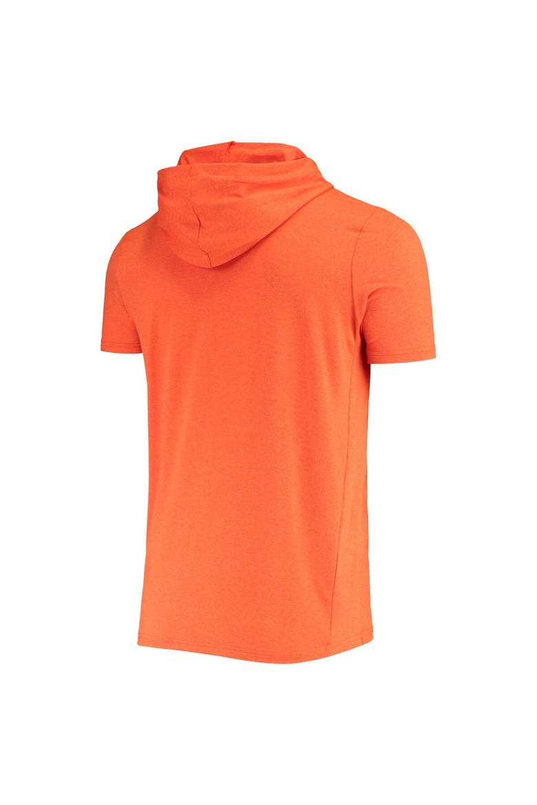 Men's New Era Heathered Orange San Francisco Giants Hoodie T-Shirt, Alternate, color, Heather Orange