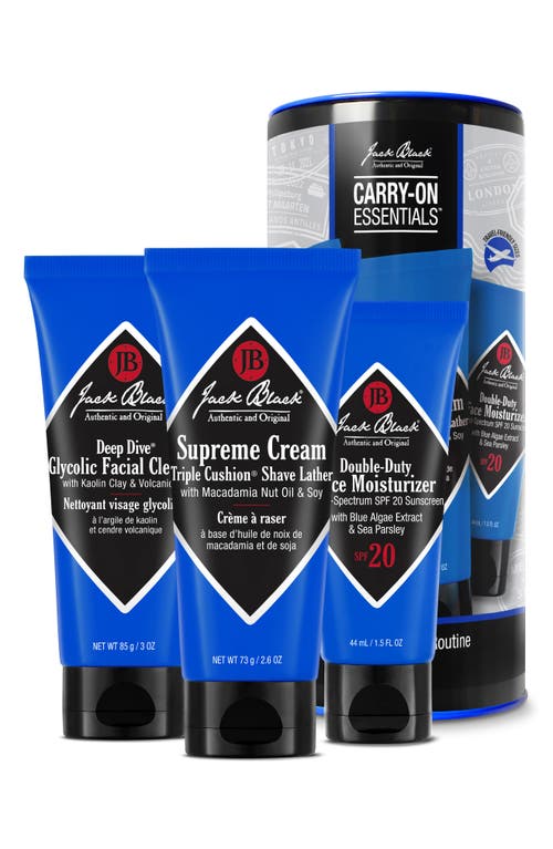 Jack Black Carry On Essentials Set $49 Value