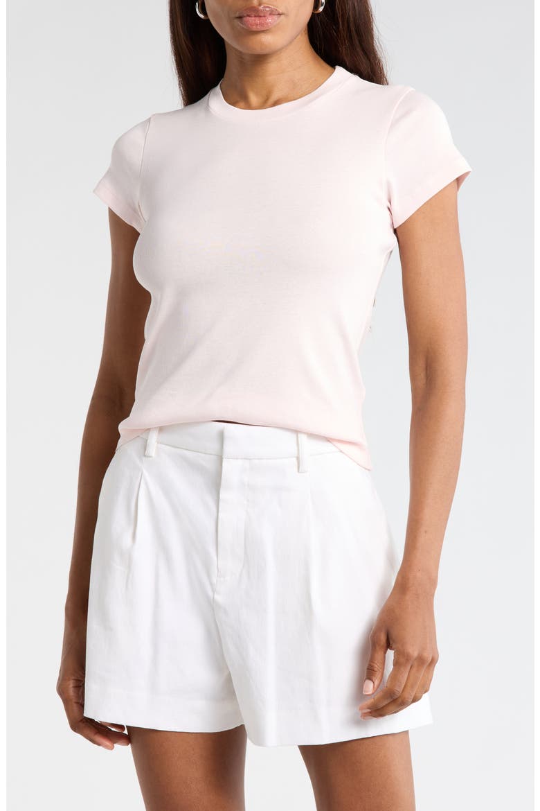 Avery Cotton T-Shirt, Main, color, OPAL