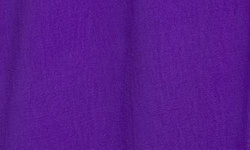 24seven Comfort Apparel Plus Size Lightweight Spaghetti Strap Pocket Maxi Dress In Purple
