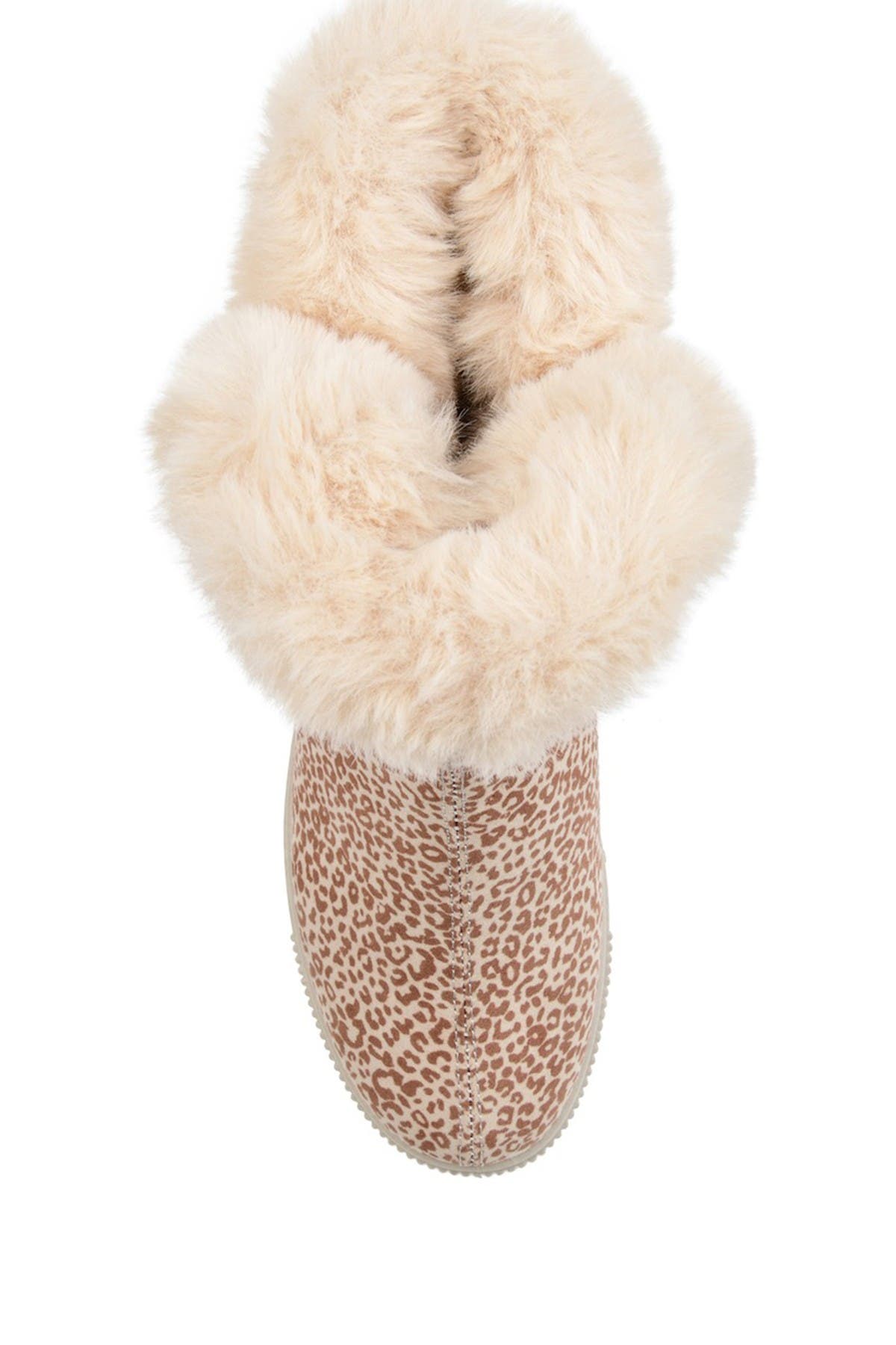 Journee Collection JOURNEE Sibby Faux Fur Lined Boot, Alternate, color, Leopard