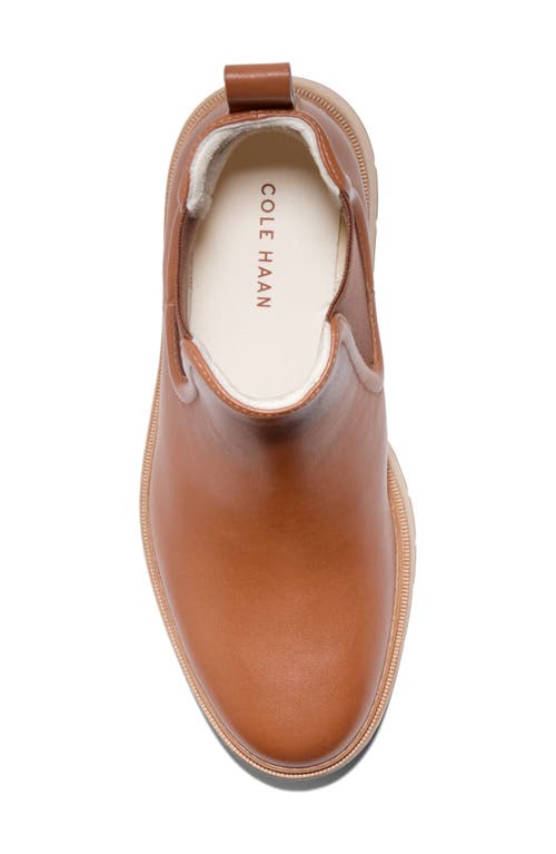 Cole Haan Zerogrand Cityquest Waterproof Wedge Chelsea Boot In Brown