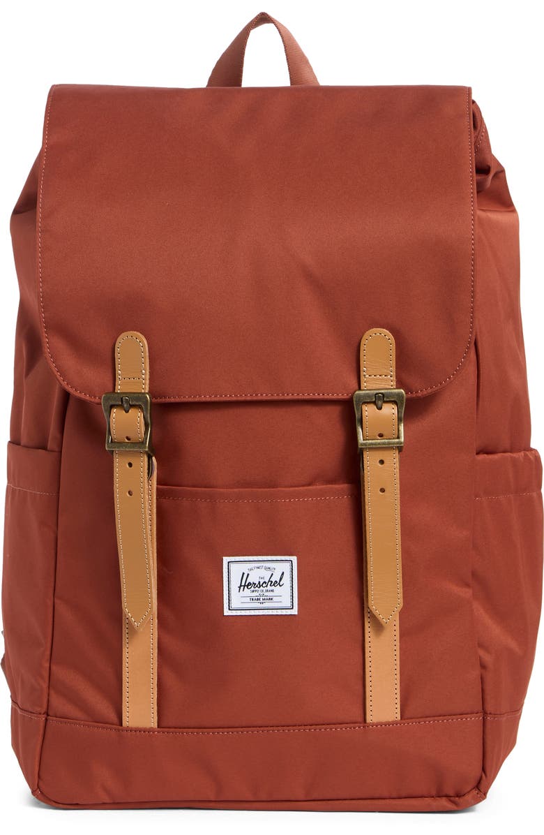 Herschel Supply Co. Retreat Small Backpack, Main, color, Smoked Paprika