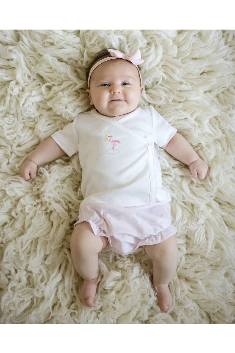 Just Delivered Diaper Set, Alternate, color, White & Pink