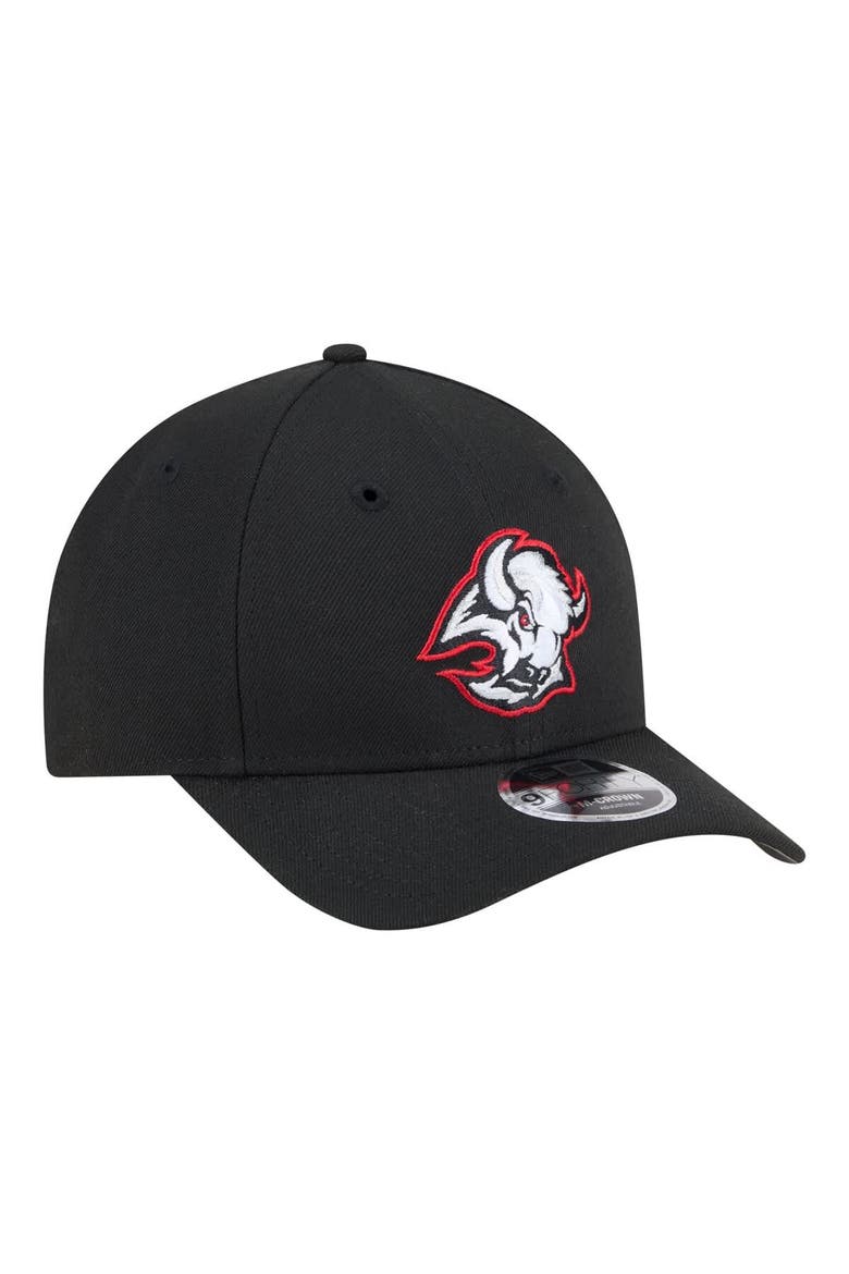 Men's New Era  Black Buffalo Sabres COOLERA 9FORTY M-Crown Adjustable Hat, Alternate, color, Black