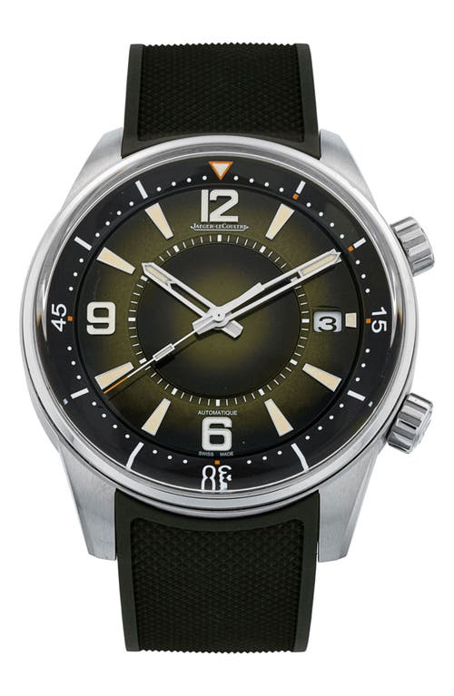 Watchfinder & Co. Jaeger-LeCoultre Preowned 2023 Polaris 906863J Rubber Strap Watch, 42mm in Green 