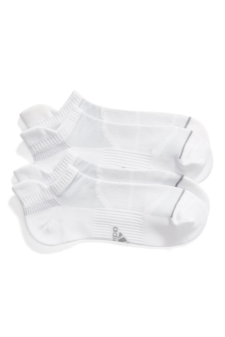 Prime Mesh III 2-Pack Tab No-Show Socks, Main, color, WHITE/ CLEAR GREY/ LIGHT ONIX
