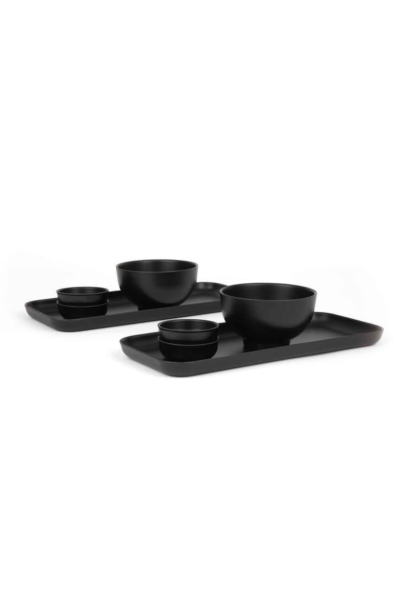 EKOBO Sushi Set for 2, Main, color, Black