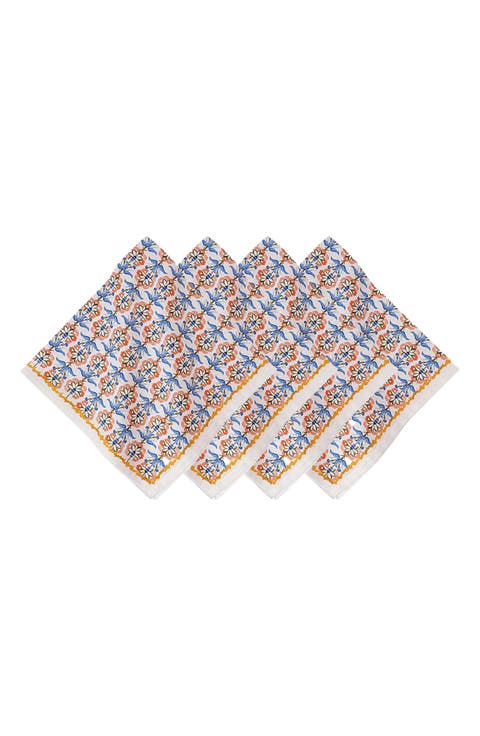 Emilie Set of 4 Cotton Napkins