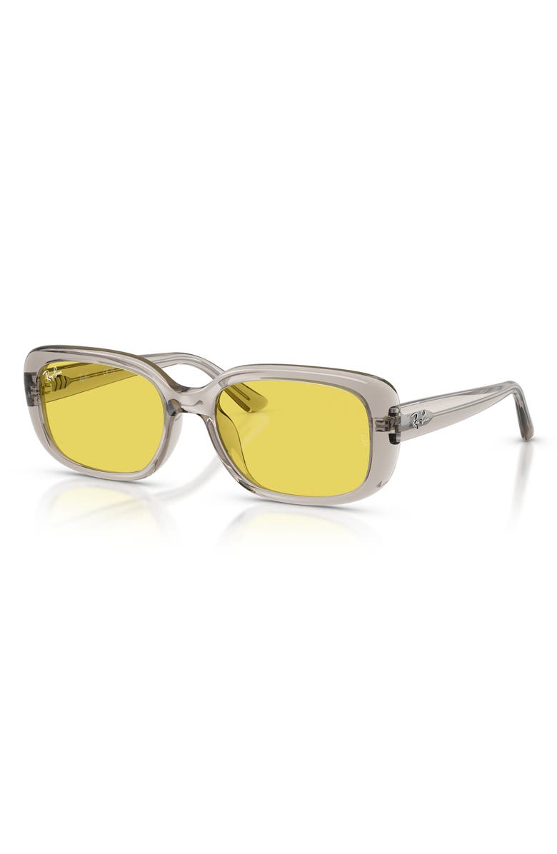 Ray-Ban 56mm Pillow Sunglasses, Alternate, color, Yellow