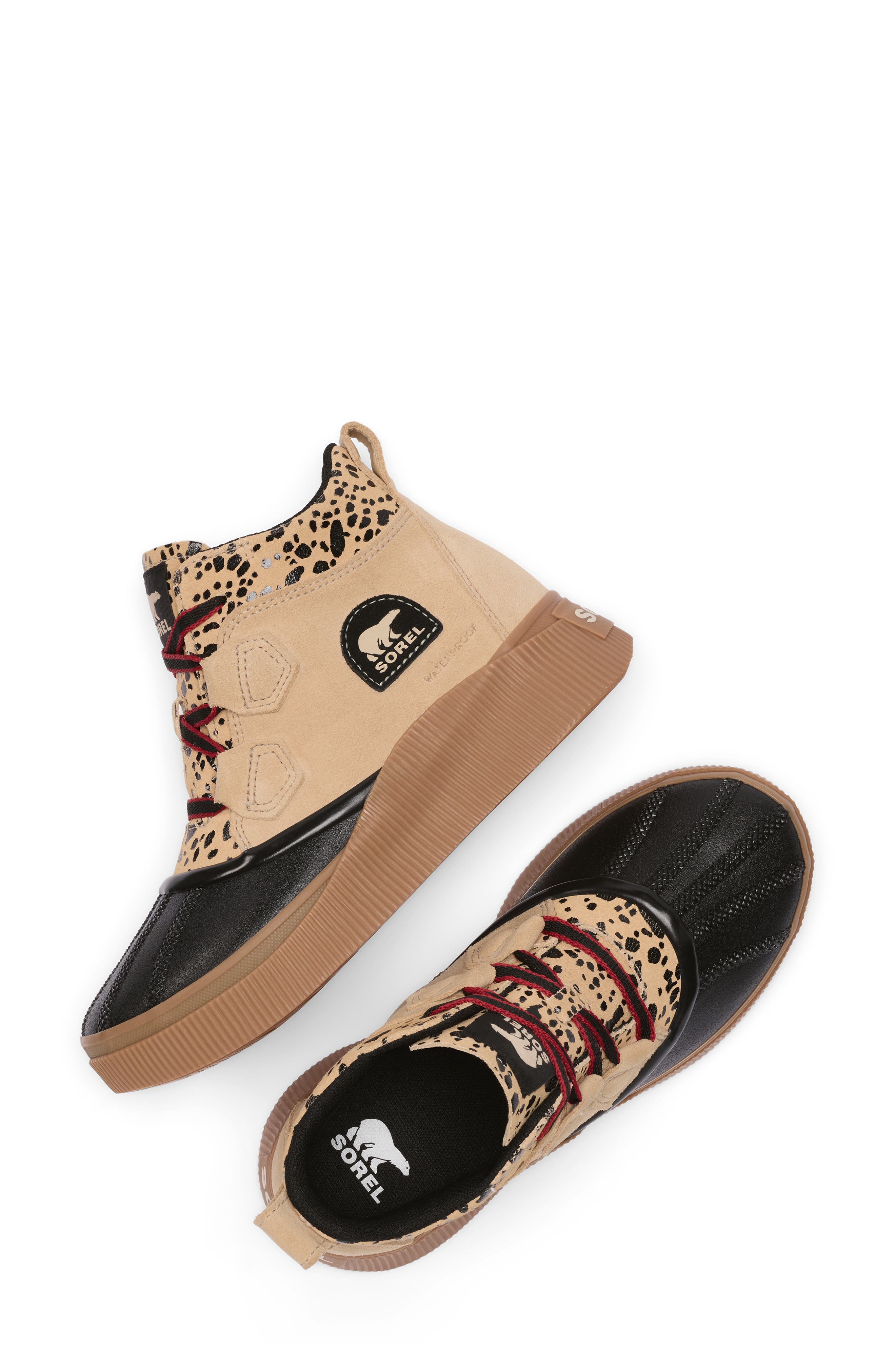 Out N About IV Classic Waterproof Duck Boot, Alternate, color, CERAMIC/ BLACK