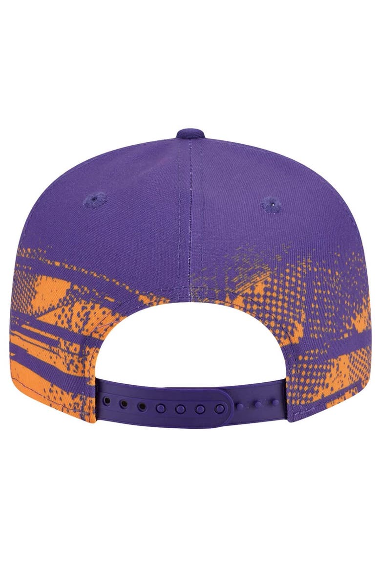 Men's New Era Purple Phoenix Suns Tip-Off 9FIFTY Snapback Hat, Alternate, color, Purple