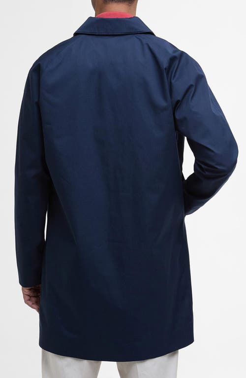 Shop Barbour Rokig Waterproof Jacket In Navy