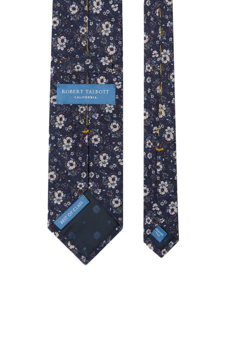 Robert Small Floral Best of Class Necktie, Alternate, color, Blue