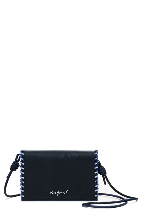 Faux Leather Crossbody Bag