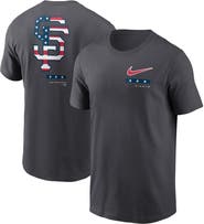 Nike Men's Nike Anthracite San Francisco Giants Americana T-Shirt